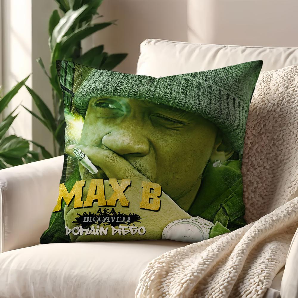 

Репер M-Max B Negro наволочка Найкращий домашній офіс Кавова подушка Диван Декорація з принтом Кімната Магазин Авто Нордична простота Хіт 12x12Inch