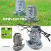 EXDUCT Moai Statue Eyeglass Pen Eyeglass Pen Small Item Desktop Stylish Pen Holder Stand, Holder, Holder, Holder, Holder, Stand, Ornament,