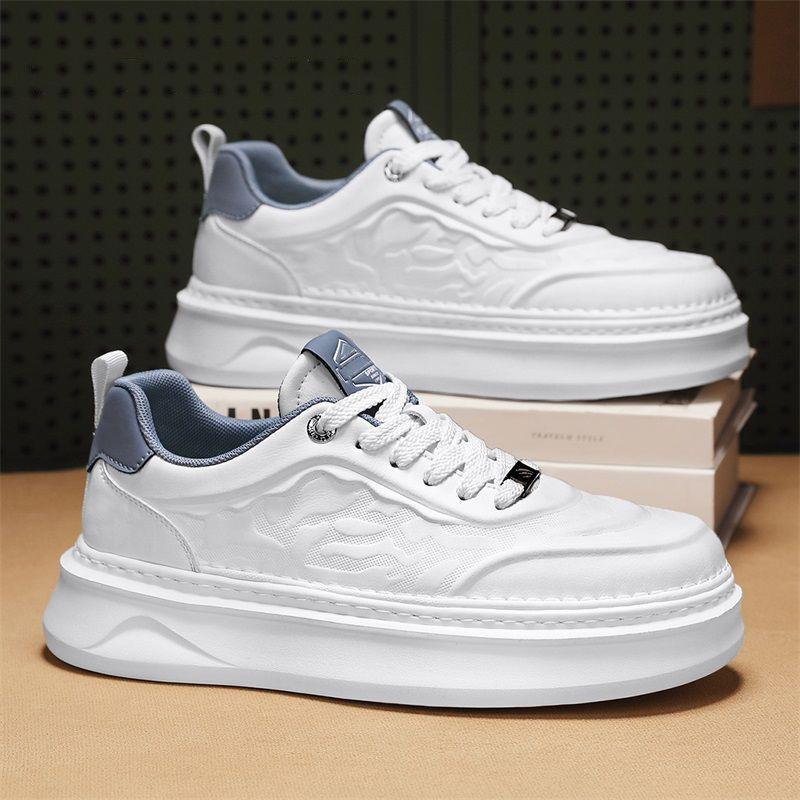 Men's shoes summer 2025 new little white shoes men's trend versatile Korean version comfortable sports and leisure board shoes