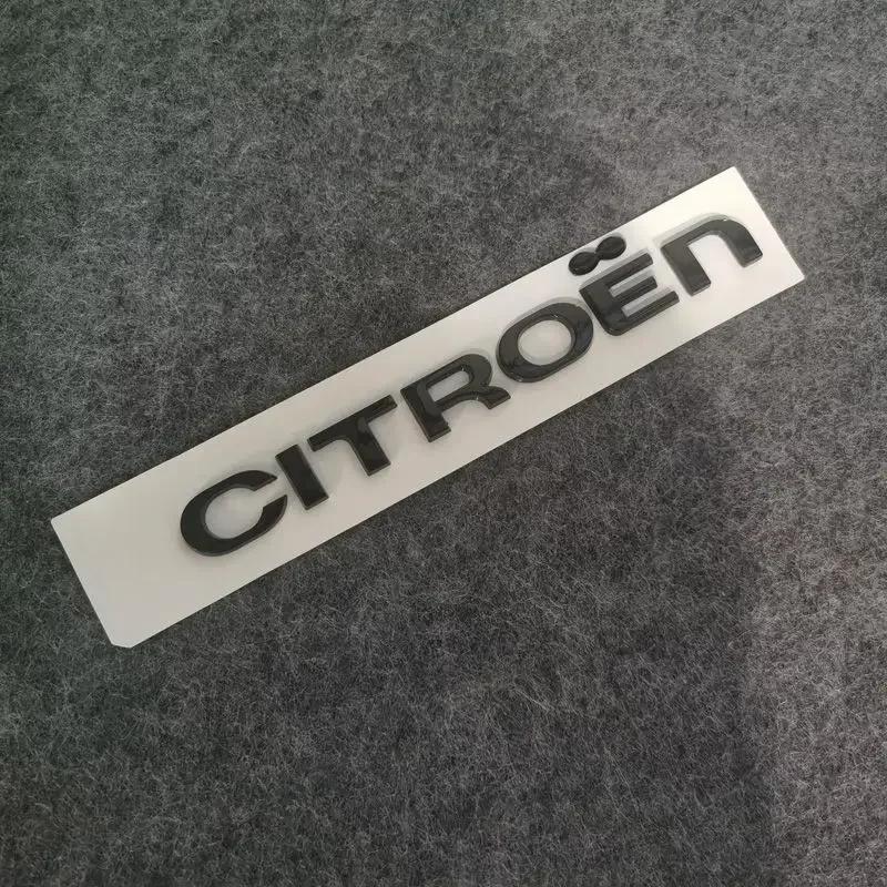 ABS Car Rear Trunk Badge Decal Sticker for Citroen C1 C3 C4 C5 DS3 DS4 DS5 Berlingo Jumpy Numero Auto Modification Accessories