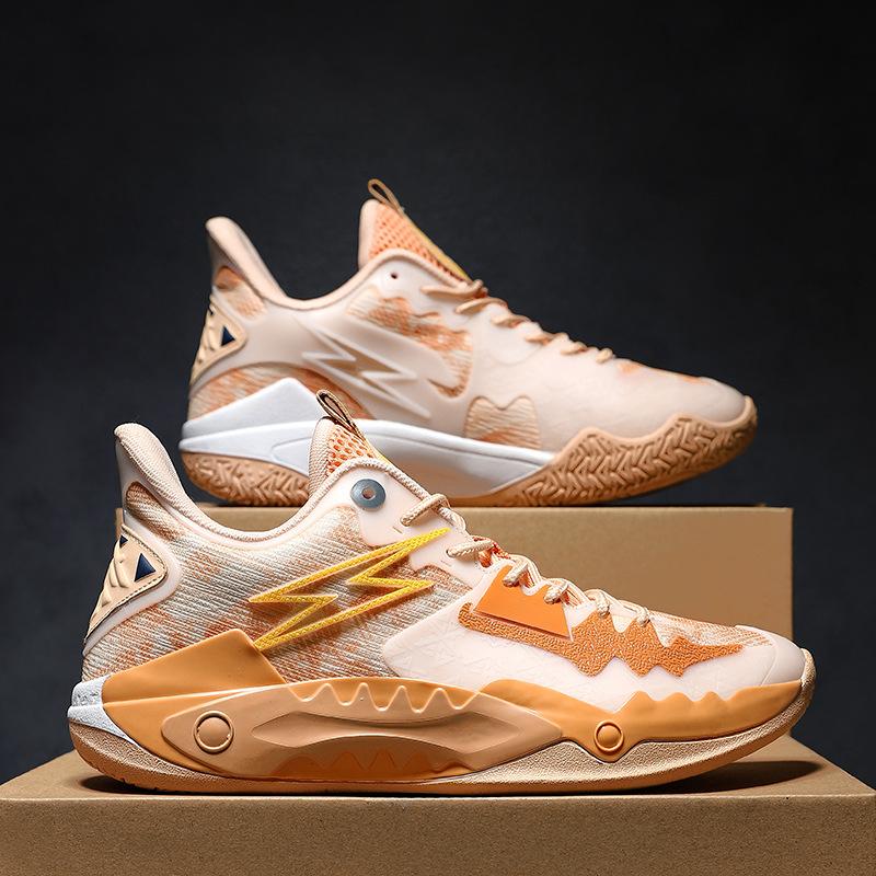 

Баскетбольные кроссовки с фрикционным звуком, молодежные повседневные кроссовки, студенческие соревновательные кроссовки, модные светящиеся дышащие кроссовки для бега 45