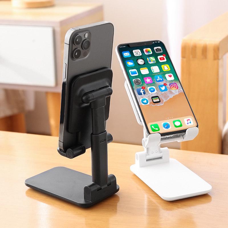 Portable Adjustable Stand for Tablets & Phones | Foldable, Telescopic Design for Comfortable Viewing