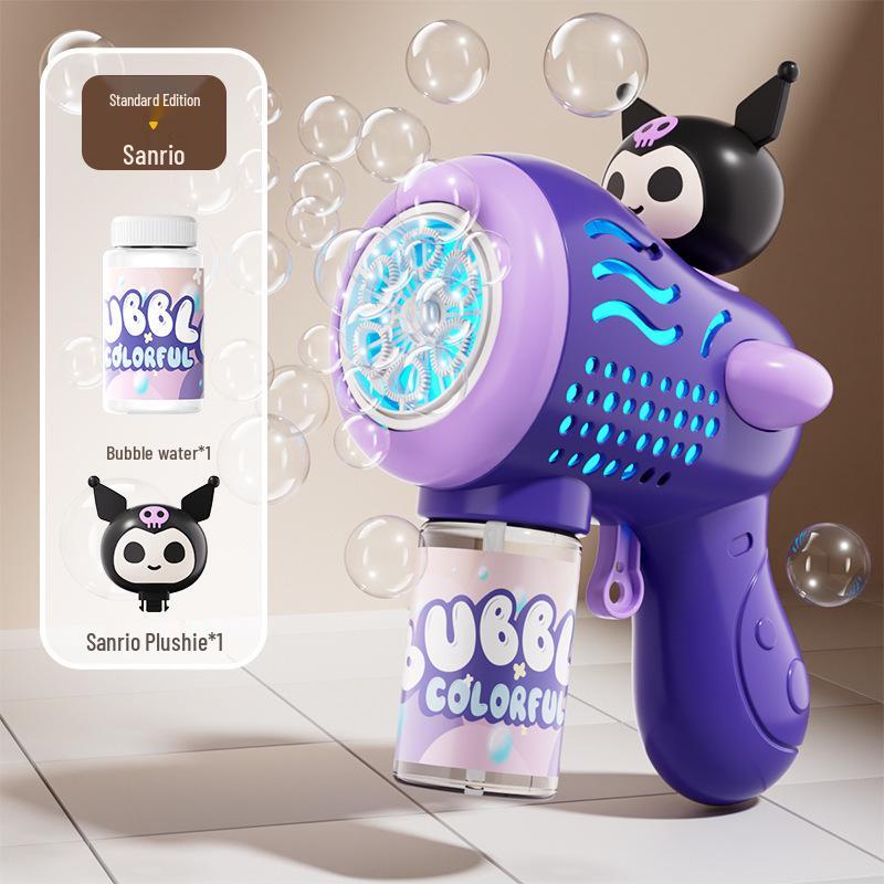 Children's Astronaut Bubble Gun - Automatic Gatling Bubble Machine Toy