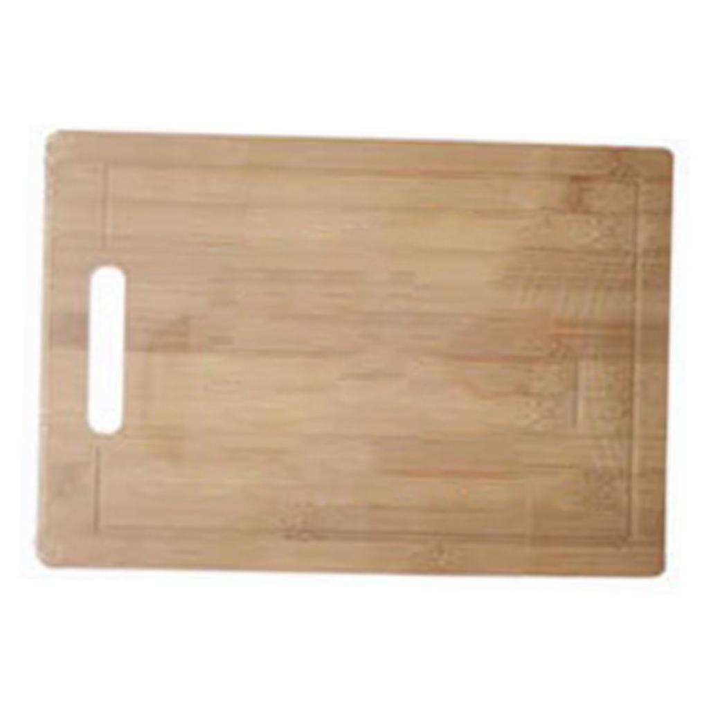 Wooden Cutting Board Thick Easy Grip Handle Kitchen Food Chopping Board for Home Kitchen