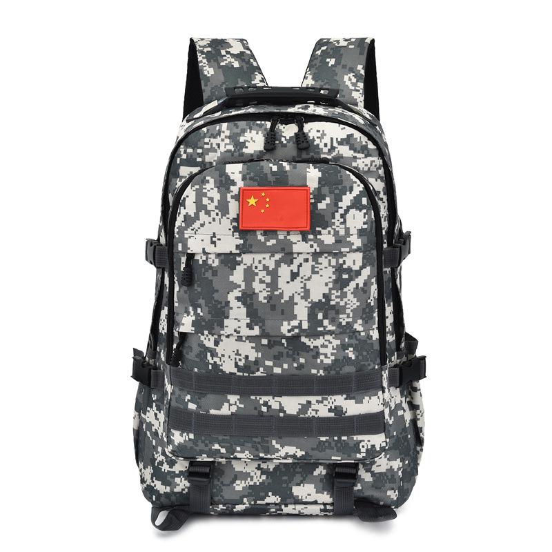 Camouflage Outdoor Backpack for Team Building, Summer Camp, and Military Training