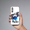 A-Ado K-Kyogen Phone Case For Samsung Galaxy A73,A21s,A22,A31,A52,A53,A71,A41Soft Black Shell