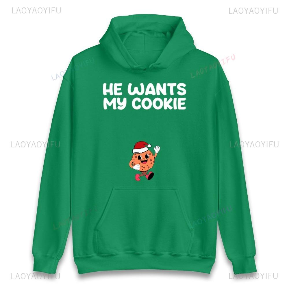 Milk Cookie Matching Rude Hoodie Funny Couples Matching Christmas Hoodies Unisex Women Adult Casual Festival Costumes Xmas Gift