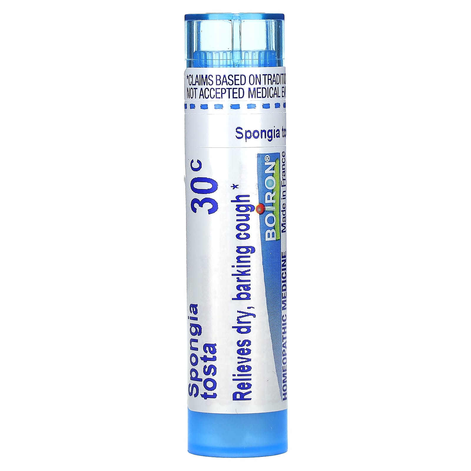 

Spongia Tosta 30C, Dry Cough Relief, 80 Pellets