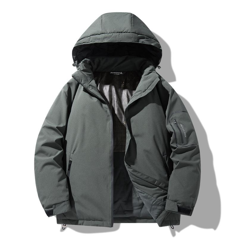 

Уличная штурмовая куртка Хлопковая куртка Мужская Графеновая Утепленная Ветрозащитная, Солнцезащитная, Дышащая, Теплая Хлопковая куртка Хлопковая куртка L оливковое зеленый