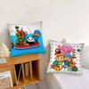 Cartoon P-Pocoyos Cute Pillow Case Fashion Square Pillowcase Bedroom Sofa Room Ins Decoration Leisure Cushion Cover