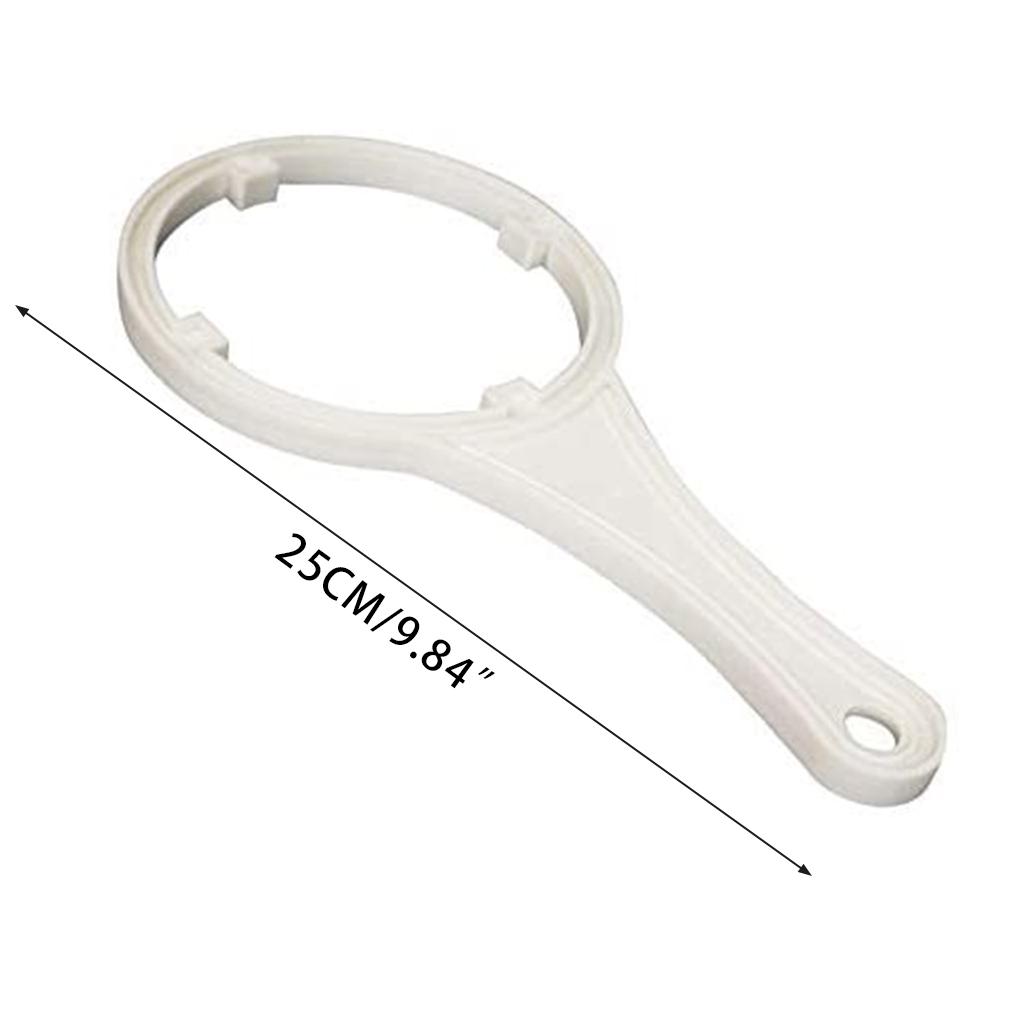 Water Filter Housing Spanner White Plastic wrenches Portable Hand Tool for Home