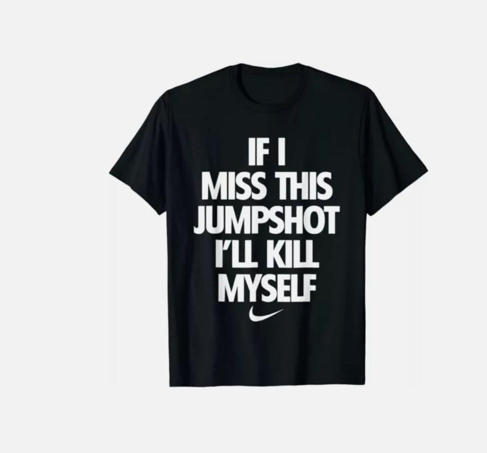 

Если я промахнусь этим броском, я убью себя Унисекс футболка S