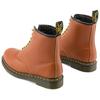 Dr. Martens 1460 Couro Bico Redondo Simples Cadarço Originais Botas Curtas Unissex Amarelo-Marrom 32130220