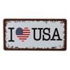 Mfoever Tin Sign I Love Vodka Beer Plate Metal Plate Car Number Tin Signs Bar Pub Cafe Home Decor Metal Sign Man Cave Garage Painting Plaques C