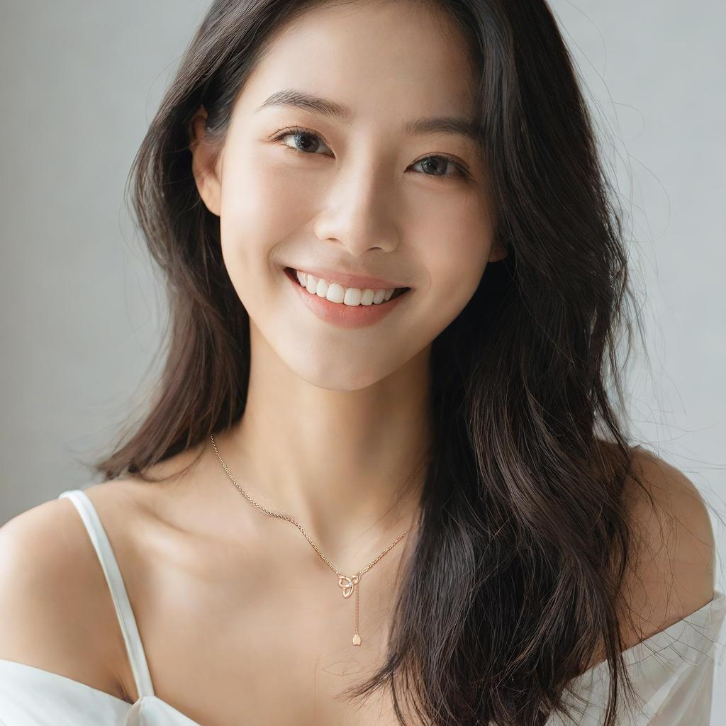 Natural Diamond Necklace for Women K18 Pink Gold Flower Single Natural Stone 18K Necklace Swaying Amulet Day Christmas Birthday Anniversary Present