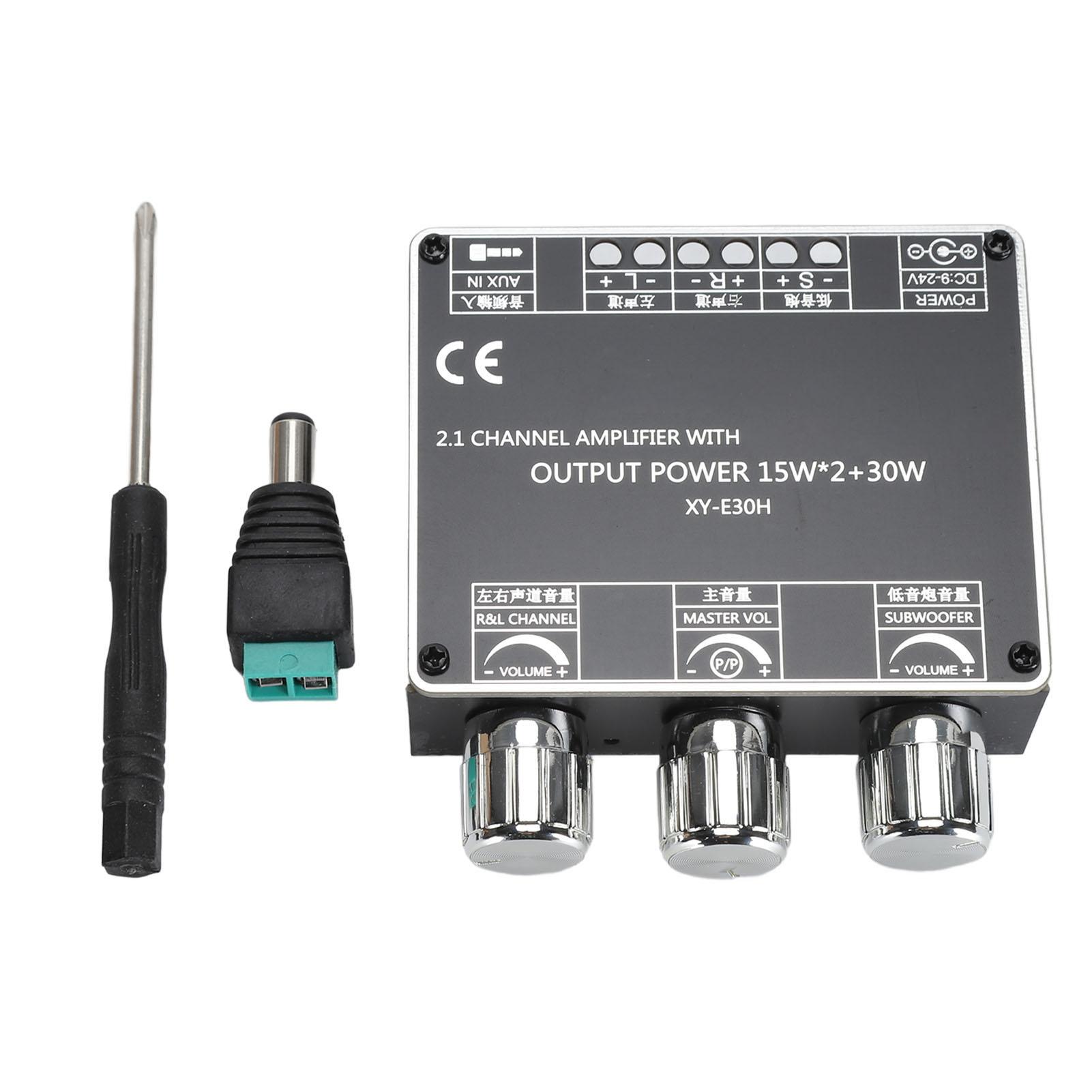 

XY E30H 2.1 Channel Bluetooth Power Amplifier Board APP Control Bluetooth Amplifier Board Module