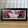 Black Photo Frame Kaneki Ken Cartoon Paper Carving 3D Anime Lamp LED Light Box Action Figure Room Decoration Lamp Christmas Gift