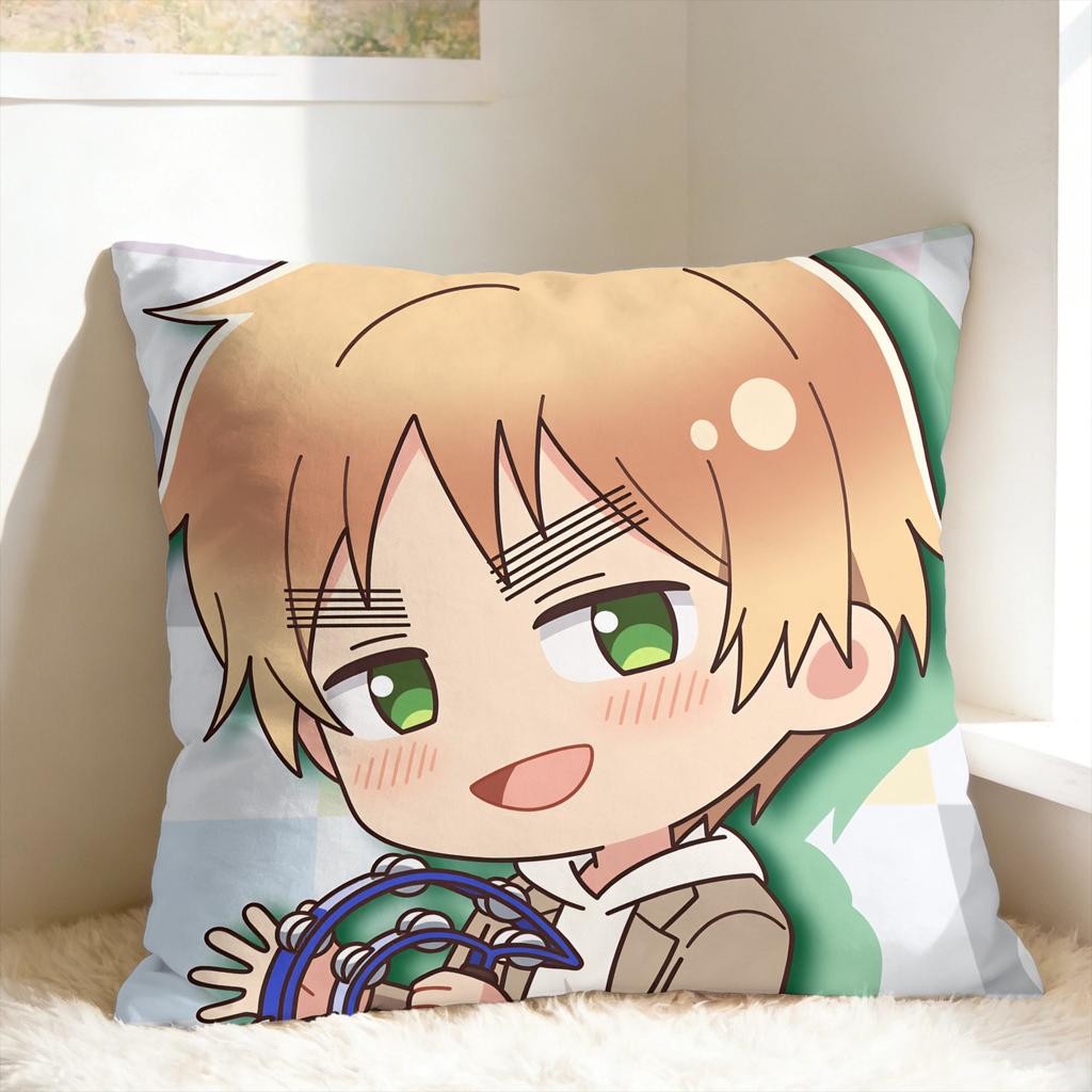 Aph Hetalia Anime Pillow Cover Soft Cushion Cover Kawaii Pillow Case For Sofa Car Home Decor