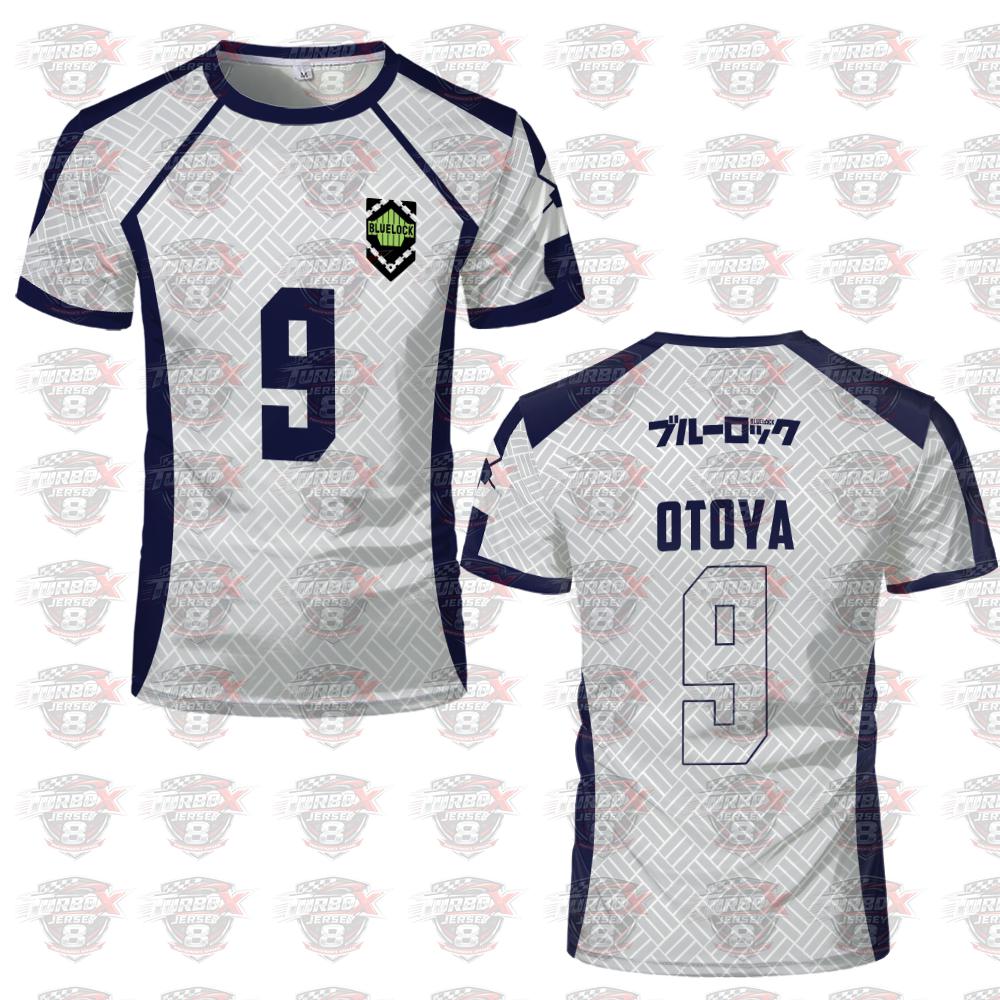 2026 Summer New Men's Blue Lock Anime Football Shirt T-shirt Women's Round Neck Sports Top Casual Short Sleeve T-shirt