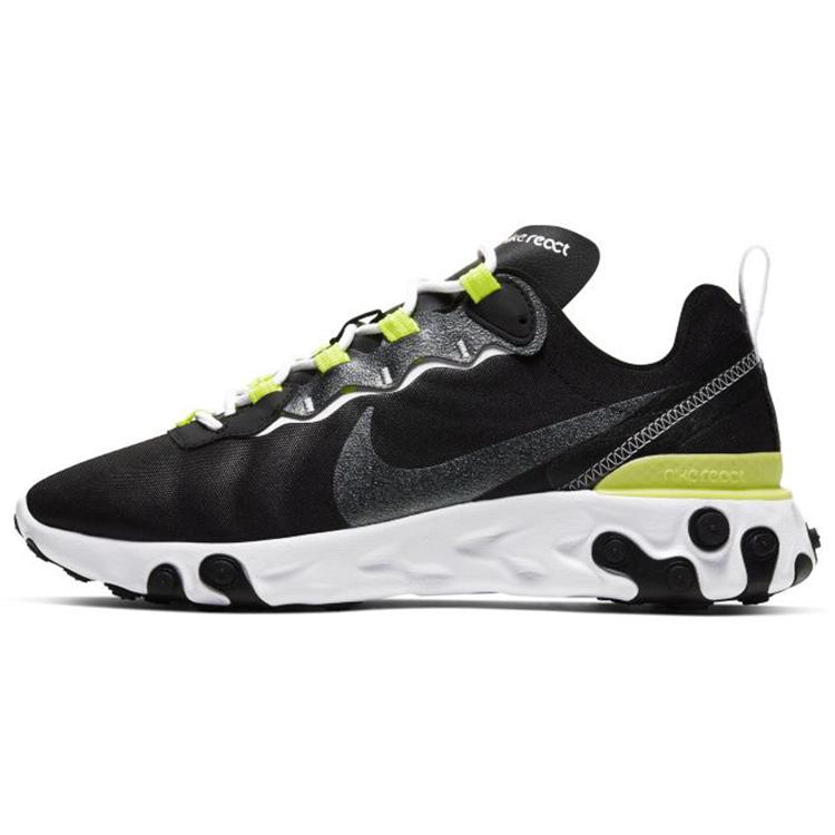 

Nike React Element 55 Чорний Лимонна отрута Жіночі CN3591-001 35.5