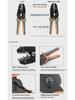 HS-30J/IWS-03C Multi-Function Ratchet Crimping Pliers for Insulated SV Terminals and RV Cold-Press Applications