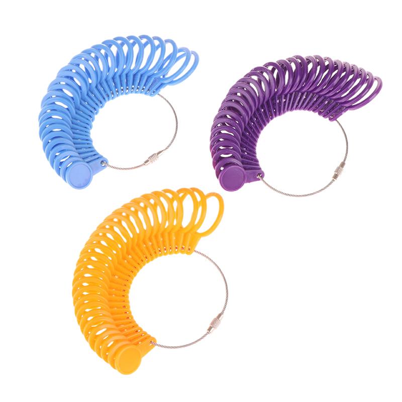 Jewellery Tools Ring Size Mandrel Stick Finger Gauge Ring Sizer Measuring Jewelry Tool Set Ring Size  Jewellery Tools