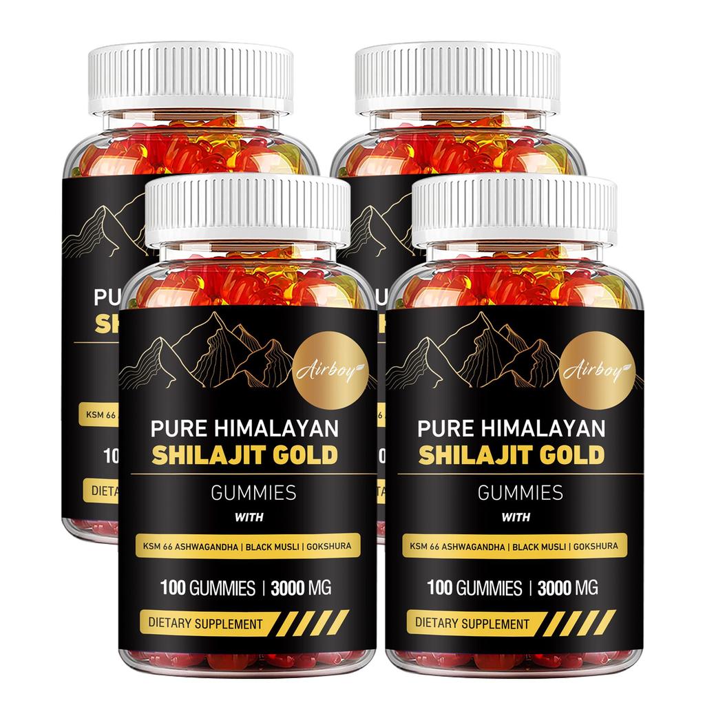 All-natural Shiraiji Gummies, Rich In Ashwagandha and Ginseng Extracts, Promote Muscle Recovery, Suitable for Adults.