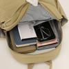 Mini Backpack with Front Pockets Casual Shoulder Bag for Daily Use