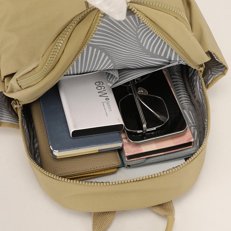 Mini Backpack with Front Pockets Casual Shoulder Bag for Daily Use