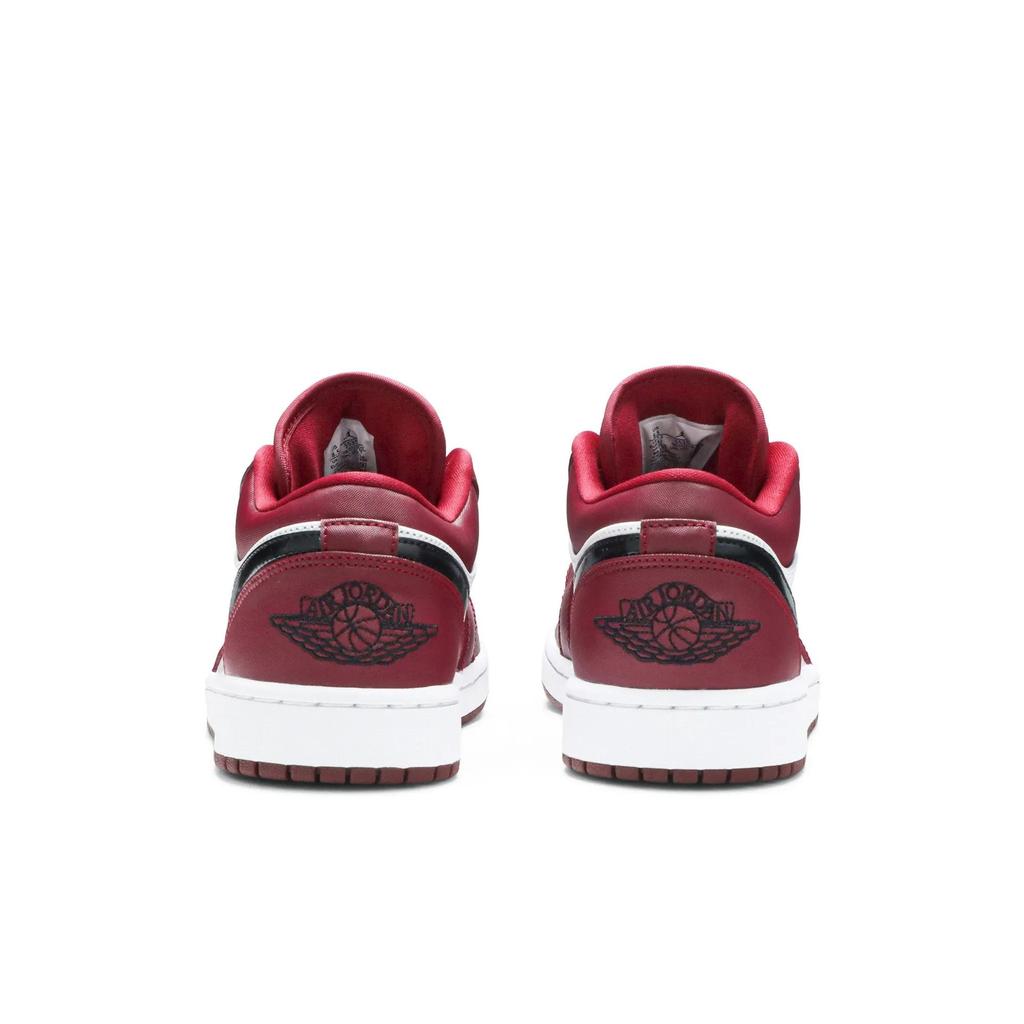 Air Jordan 1 Low 'Noble Red' (Unisex) Vintage Basketball Shoes 553558 604