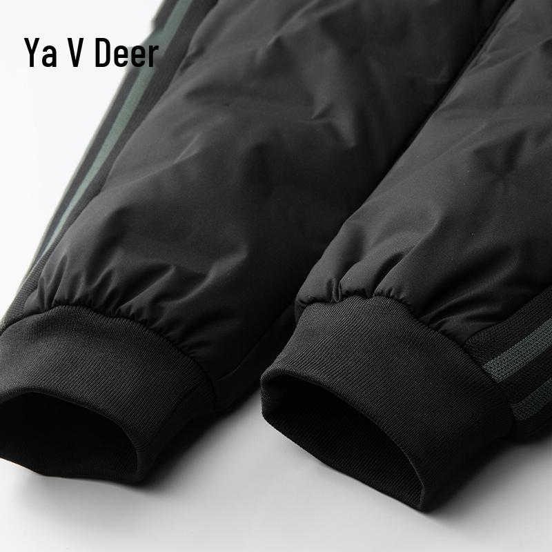 Yalu Men's 90% Goose Down Thickened Windproof Thermal Pants
