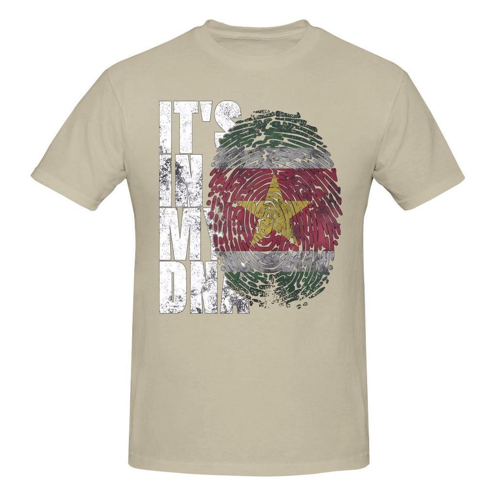 Its In My Dna Suriname Surinamese Flag Sports Tshirt Retro Casual Original Tshirt