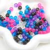 9x6mm Mixed Style Acrylic Barrel Beads for DIY Bracelet & Necklace Making