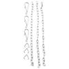 Accessories Chain 25*1.5cm 3 Pcs 3 X Handle Chain Lift Chain Replacement Stainless Steel Toilet Toilet Flapper