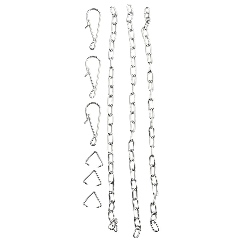 Accessories Chain 25*1.5cm 3 Pcs 3 X Handle Chain Lift Chain Replacement Stainless Steel Toilet Toilet Flapper