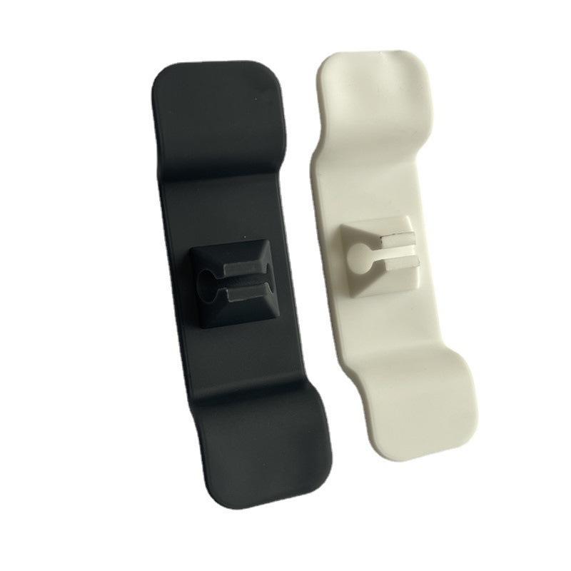 New The Cord Wrapper Kitchen Winder Soft Wire Storage Fixed Cord Organizer Black + White  Two Pack