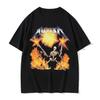 2025 Model Autism SkeletonT Shirt Human Men's Clothing T Shirts Unisex Vintage Hip Hop Men Wome