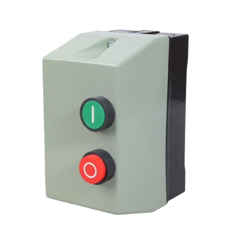 Single Phase Magnetic Electric Motor Starter 220V Waterproof Magnetic Motor Starter Switches Box Motor Protector