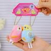 Budgie Simulated Love Parrot Plush Doll Bag Pendant With Attraction Magnetic