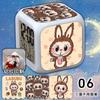 Cute  Electronic Alarm Clock with Seven-color Luminous Night Light Alarm Clock