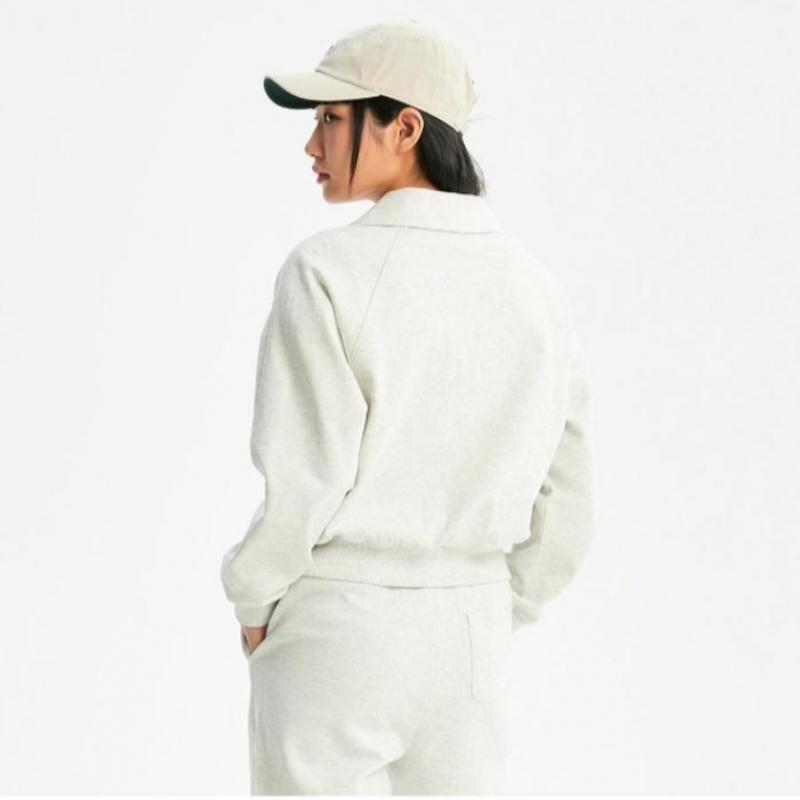 NeW Balance W Signature Semi Crop Half Zip Up sWeatshirts nbnce1W212 Ac  3010309