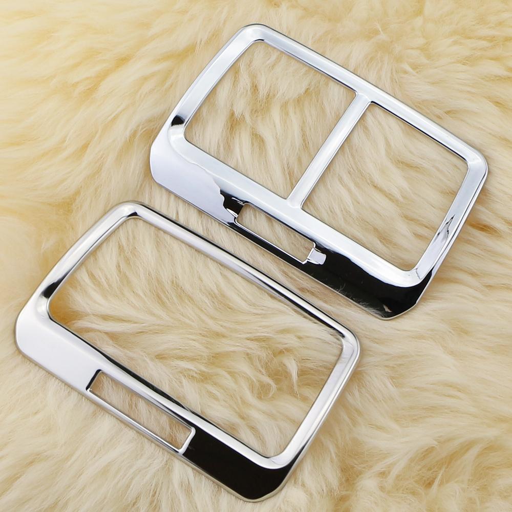 Car Rear Air Outlet Cover for Volkswagen VW Golf 7 7.5 MK7 MK7.5 2013-2019 Back Air Condition Vent Panel Trim Stickers