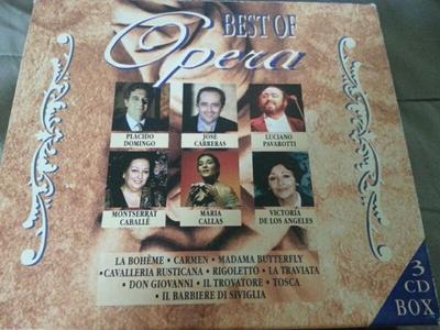 CD VARIOUS - Best of Opera  HR863042 Disky 1995 Netherland Classical Used