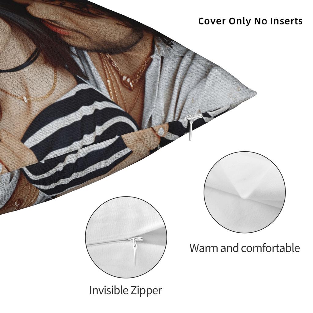 Singer S-Selena G-Gomez I Said I Love You First Pillowcases  Funny Pillow Case For Sofa Home Decor Graphic Pillow Cover