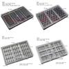 Big Size Rectangle Cube Water Flow Design Check Shape Chocolate Mold Candy Fondant Sugarcraft Molds DIY Bakery Gadgets