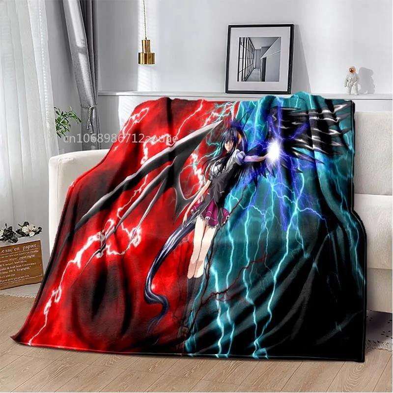 Cartoon Sexy Girl High School DxD Anime 3D Blanket Cover Flannel Blankets for Beds Sofas Warm Bed Sheet Soft Blanket