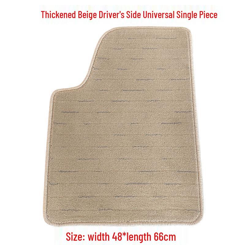 3D Surround Car Floor Mat - Main Driver, Anti-Slip, Suede, Universal Fit