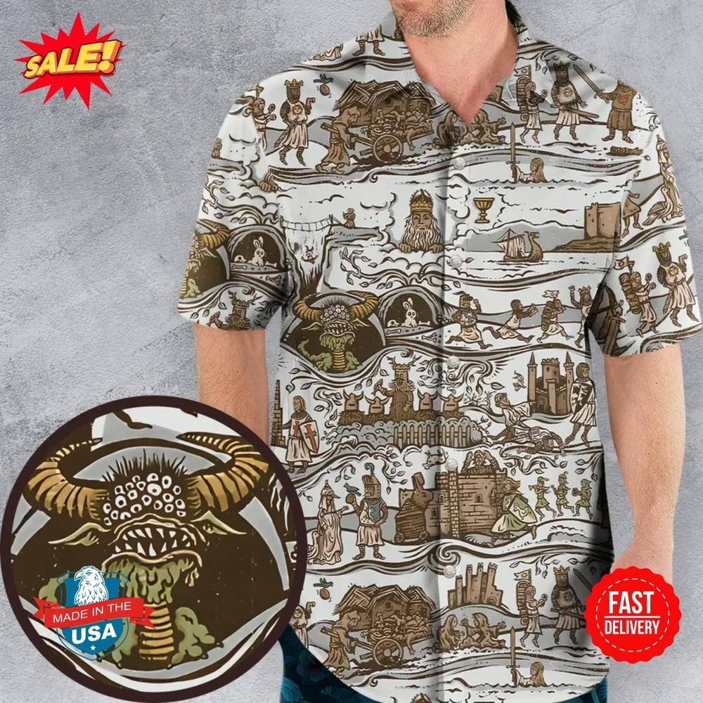 The Tapestry Journey Monty Python Hawaiian Shirt Unisex T-Shirt XXL