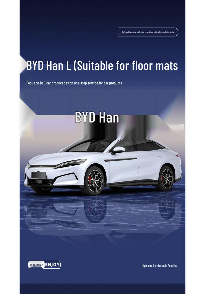 BYD Han L 2025 Model DMI Full Surround EV/DMP Car Floor Mats