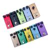 Compact Professional Electric Guitar Effects Pedal with 10 Effects: Distortion, Delay, Chorus, Vibrato, and Sound Simulator.